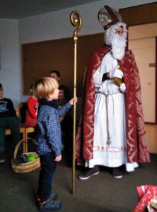 Eltern-Kind-Gruppe - Besuch vom Nikolaus