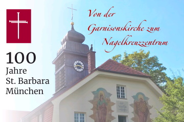 Festlogo 100 Jahre St. Barbara München