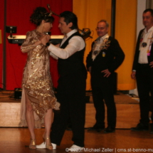 Pfarrfasching 2023: Prinzessin Ludmilla I und Prinz Erol I vom Faschingsclub München-Neuhausen.